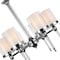 Cwi Lighting Maybelle 6 Light Candle Chandelier With Chrome Finish 9851P22-6-601 - alternate 4